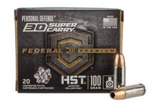 Federal Premium 30 Super Carry ammunition with HST hollow points